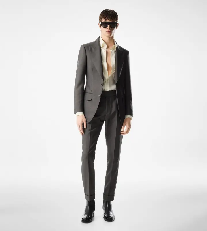 YARN DYED MIKADO ATTICUS JACKET online